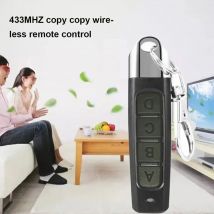 433 MHz Clonazione telecomando RF Clone Copia telecomando Cancello garage Apriporta Duplicatore chiave remota per la sicurezza domestica