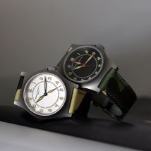 NEW MERKUR Men Watch Military Handwinding Mechanical Watch Vintage Field Wristwatch 38mm Sapphire Reloj Hombre