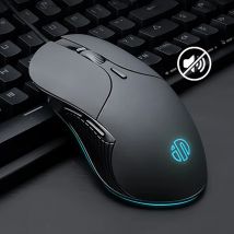 INPHIC B2 Mouse cablato USB Mouse da gioco silenzioso per ufficio per PC e laptop