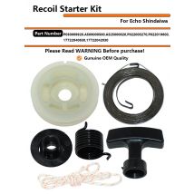 Recoil Starter Rewind Spring Pulley Rope For Echo HCS-3810 HCS-4020 PAS-225 PAS-266 PB-265LN PE-225 PE-266 PPF-225 PPT-266