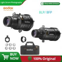 Godox BLP/BFP Attacco per proiezione LED Fotografia Condensatore di luce Bowens Mount Art Effetti speciali Cilindro luminoso a forma di fascio