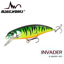 MAGIC WORKS Sinking Minnow Fishing Lure 53mm 4g Trout Crankbait Artificial Jerkbait Hard Bait Pike Wobbler Freshwater Saltwater