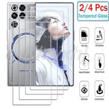 2-4PCS 9H Tempered Glass For ZTE Nubia RedMagic 11 Pro Plus RedMagic11Pro 11Pro RedMagic11ProPlus Screen Protector Cover Film