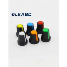 12pcs Potentiometer knob switch cap (peach heart button A variety of colors) diameter 6 mm diameter 15 mm * 17 mm high