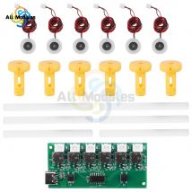 DC5V six spray umidificatore modulo scheda di controllo dell'atomizzazione atomizzatore ad ultrasuoni fai da te interfaccia TYPE-C