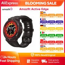 Amazfit Active Edge 46mm Smartwatch GPS al aire libre deportes correr impermeable Monitor de ritmo cardíaco y oxígeno en sangre para hombres y mujeres
