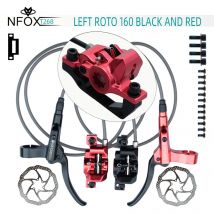 Neue nfox gt268 mtb öl rotor sattel Mountainbike scheiben bremse schwarz rot hydraulische bremsen für fahrräder cnc fahrrad teile radfahren