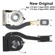 New Original For Laptop Lenovo ThinkPad L14 Gen1/Gen2 CPU Cooling Fan Heatsink Radiator UMA FRU PN:5H40S72942/3 5H41B77177/8