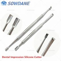 Dental Spachtel Abdruck Silikon Spachtel schneiden Gestaltung Cutter Liefert Wachs Carving Form Form Werkzeug Klinge Trimmen Dental Labor