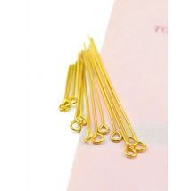 Stainless Steel Eye Head Pins 300Pcs 20 30 40 50mm For Jewelry Findings Making Bracelet Necklace Making Tools Pins DIY Supplies