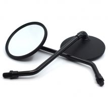 Universal 10mm motorcycle round mirror motorcycle rearview mirror For kawasaki ZXR400 GPZ500S/EX500R NINJA ZR750 ZEPHYR ER-5