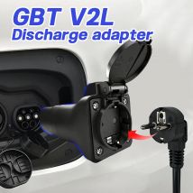 GBT V2L Tragbarer Entlader EV-Umrüstung Schuko-Steckdose OEM Neue Energie Elektrofahrzeug-Entlader für Outdoor-Camping