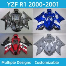 Kit carena adatto per Yamaha YZF R1 2000 2001 Moto stampata ad iniezione Corpo completo Carene in plastica Copertura YZFR1 00 01