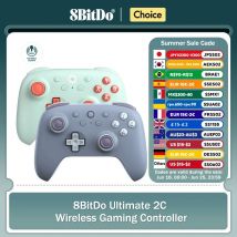 Bezprzewodowy kontroler gier 8BitDo Ultimate 2C do komputerów PC, Windows 10, 11, Steam Deck,