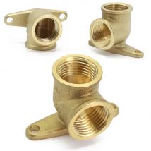 1 Stück 1/2 "90 Grad Messing Winkel kupplung Kupfer adapter mit Basis Innengewinde verbinden Reparatur Garten bewässerung Zubehör