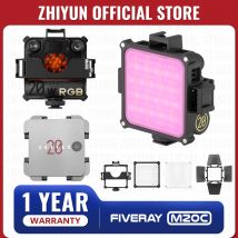 ZHIYUN ufficiale FIVERAY M20C 20W RGB Video Light 2500K 6500K 10000K luci di riempimento Bluetooth APP Control fotografia illuminazione
