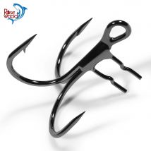 Haczyki wspomagające z drewna różanego z kolcami do mocowania przynęt, do miękkich przynęt wędkarskich, swimbaitów, haczyki T-Trebles, akcesoria do zestawów z kolcami i przyponami.