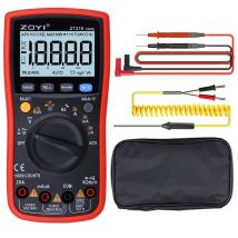 ZOYI ZT-219 digital multimeter 19999 count true effective value multimeter AC/DC ammeter voltmeter professional voltage tester
