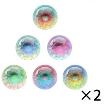 Blyth Puppe BJD Spielzeug Anime Puppe Glas Augen Cabochons Runde 10MM-40MM Handgemachte Mädchen Spielzeug Tropfen kleber Auge DIY Schmuck Zubehör