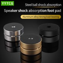 4PCS Lautsprecher Stand Füße Fuß Pad Hohe Qualität Schock-absorbieren Pins Aluminium Legierung Metall Fuß Pads für Sound box
