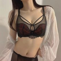 MOYISU Französisch Neue Ankunft Pure Desire Sexy Spitze Unterwäsche frauen Große Brust Kleine Dünne Sommer Atmungsaktive Bügel Frauen Bh set