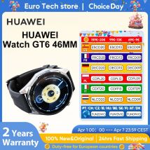 HUAWEI GT6 46mm Smartwatch GPS 1,47 ''AMOLED pantalla táctil más de 100 modos deportivos Compatible con iOS Android NFC monitoreo de salud