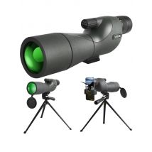 25-75x60 Telescope Spotting Scope Powerful Zoom Monocular FMC BAK4 Waterproof For Bird Watching Target Shotting With Tripod