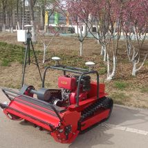Tosaerba diesel con telecomando GPS 15 CV con lame flail