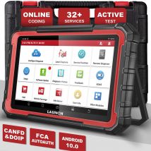 URUCHOM X431 PRO ELITE 8-calowe polskie narzędzia diagnostyczne do samochodów Auto skaner OBD2 cały system CAN FD/DOIP aktywny Test 31 zresetuj kodowanie ECU