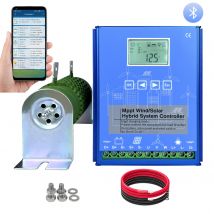 2000w 2800w mppt Hybrid Wind Solar Laderegler mit eingebautem Bluetooth für 12V 24V 48V Lifepo4 Lithium Gel Batterie