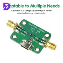 10KHz-3GHz Low Noise Amplifier Medium Power LNA RF Broadband Amplifier Module 32dB Gain Type C