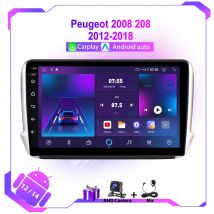 Android GPS Auto Radio Für Peugeot 2008 208 Serie 2012-2018 Autoraido Stereo Navigation GPS Multimedia Video Carplay DVD