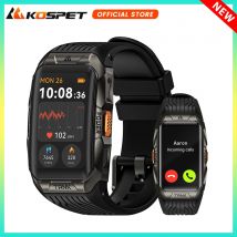 2025 KOSPET TANK X2 Robusto Smart Watch Per Gli Uomini 3D Schermo Curvo AMOLED AOD 5ATM IP69K Impermeabile Chiamata Bluetooth AI Assistente
