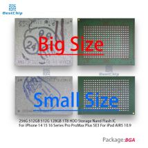 1TB 256G 512GB 512G 128GB HDD di archiviazione Nand Flash IC Chipset per iPhone 14 15 16 Serie Pro ProMax Plus SE3 per iPad AIR5 10.9