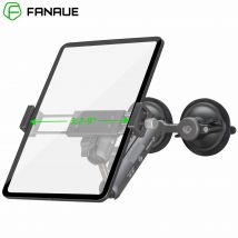 FANAUE Soporte para tableta de coche Soporte con ventosa con soportes de bola de 1 pulgada para parabrisas de vehículos para tabletas para soportes RAM