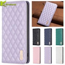 Diamant geometrische Leder magnetische Flip Handy hülle für Samsung Galaxy S20 S21 S22 S23 Ultra S23 Plus S 21 Fe S20Fe Hülle