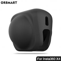 Copriobiettivo in silicone per Insta360 X5 X4 Copriobiettivo Antipolvere Protettivo curvo Pellicola morbida Protezione per Insta 360 X4 X5 Accessori