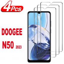 Pellicola protettiva in vetro temperato da 2/4 pezzi per DOOGEE N50 2023