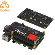 X872 Raspberry Pi 4 USB zu M.2 NVMe SSD-Erweiterungsplatine NAS-Unterstützung Boot von SSD