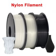 1.75mm Nylon 3D Printer Filament High Tensile Strength 1KG/500g/250g Nylon Filament Flexibility 3D Printing Material