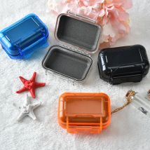 1pc sound link wasserdichte tragbare Kopfhörer hülle harte Trage box für Hörgeräte iem in Ohr monitore Reisetasche