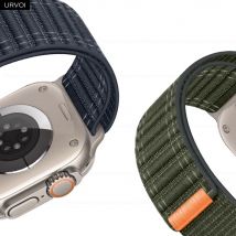 URVOI Band für Apple Watch Ultra 2 1 Serie 10 9 8765 SE Wave Sport Loop Nylonarmband für iWatch Klettverschluss