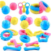 Niedliches Hundespielzeug, Kauspielzeug aus Gummi für kleine Hunde, bissfest, ungiftig, Haustier-Welpen-Spielzeug, interaktives Training, Haustierspielzeug