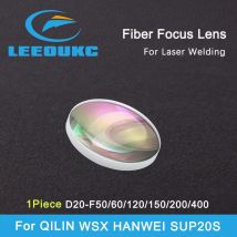 D20 laser kollimator linse fokus linse 1064nm quarz geschmolzene sillica für faserlaser schweiß pistole qilin ospri wsx hanwei sup20s