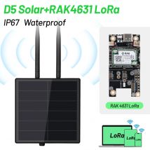 5W Outdoor Solar LoRa Mesh Node mit Akku Wisblock RAK19007 RAK4630 LoRa-Modul für Meshcore LoraWan Langstrecken-Kommunikator