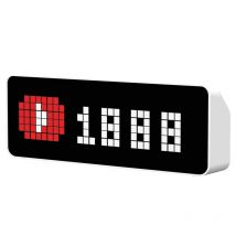 Ulanzi TC001 Smart Pixel Clock funzione di previsioni del tempo gestione scientifica dell'orologio