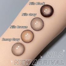 Magister Colored Contact Lenses For Eyes Eye Contacts Lens Brown Gray Lenses Beauty Pupilentes Color Lens 6 Months 1 Pair