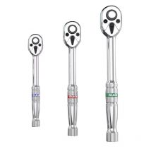 LAOA 1pc Chiave a cricchetto bidirezionale rapida CRV 1/4 3/8 1/2 Chiave a bussola Strumenti di riparazione moto auto