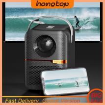 HONGTOP P10 wersja globalna Smart TV WIFI projektor domowy 1080P projektor Android 4GB 64GB przenośny projektor z ogniskem elektrycznym