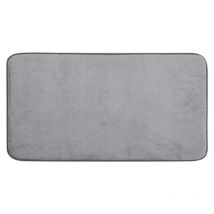 Homaxy Tappetino da bagno super assorbente Tappeto in memory foam Antiscivolo Tappeto da bagno per WC Morbido soggiorno Camera da letto Doccia Decor Tappeto per piedi